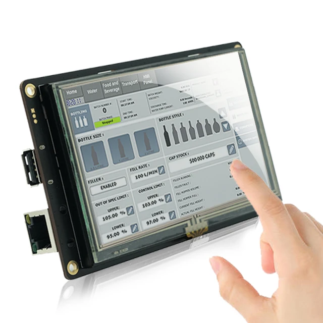 STONE Enhanced Series HMI Graphic LCD Display Module with Touch Panel + Program + UART Port