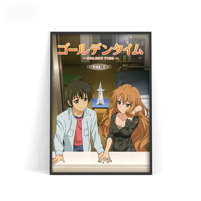 Golden Time Japanese Anime Poster Canvas Art Print Home Decoration