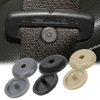 2-20 pz sicurezza Auto cintura di sicurezza limite fibbia Clip fermo cinture di sicurezza pulsante di arresto accessori interni Auto nero grigio Beige 3 colori