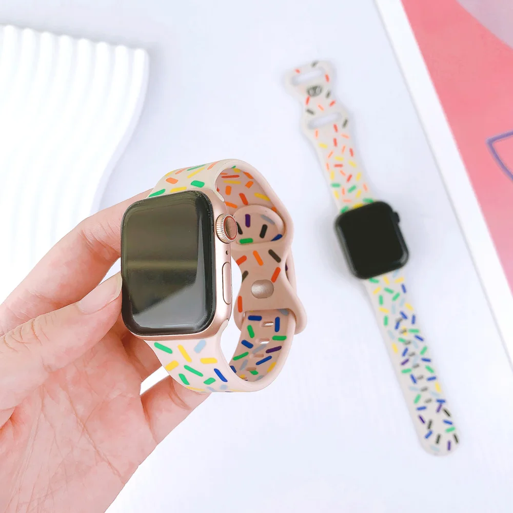 Elegant Soft Silicone Watch Band - Premium Strap Bracelet