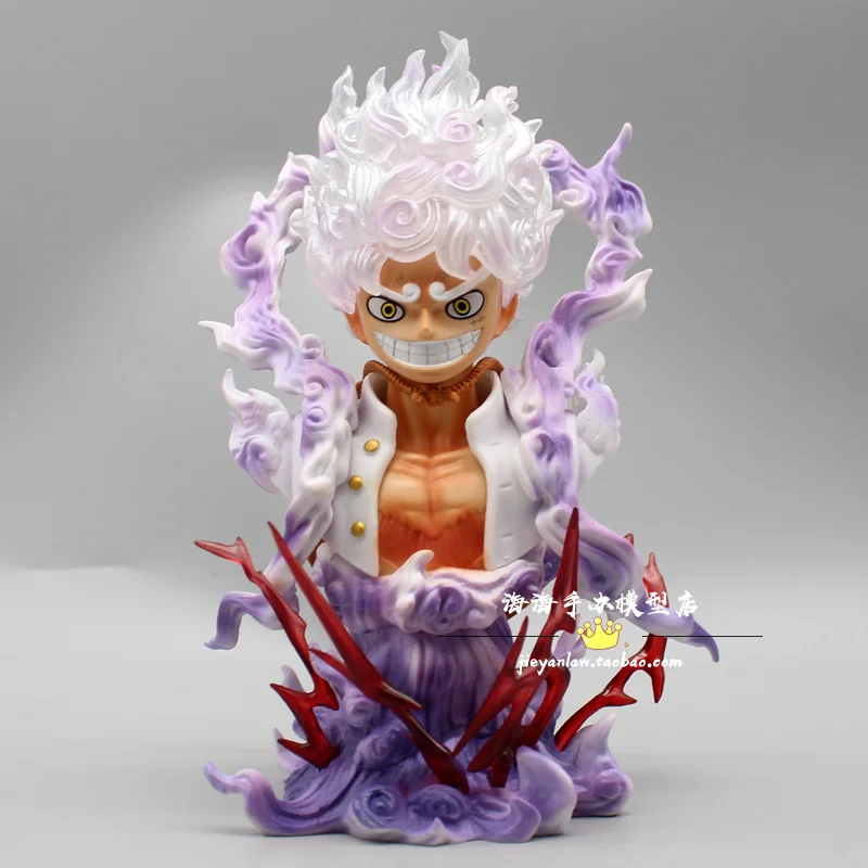 thumbnail image 1 of Figura de anime One Piece Luffy Gear 5 Sun God Nika 17 cm, figura de acción de PVC, estatua, modelo coleccionable, muñeca, juguetes para niños, regalo, 1 of 5