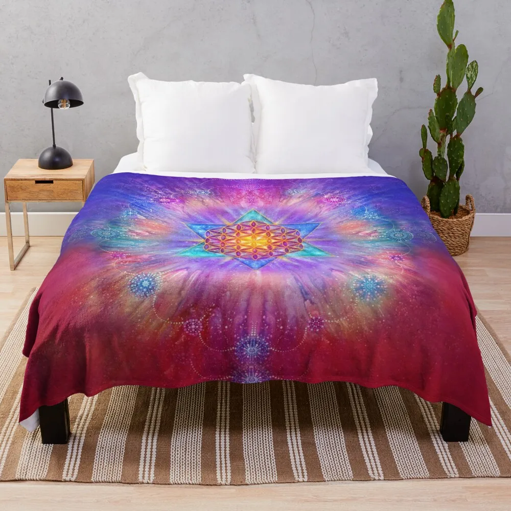 

Одеяло Star - Flower of Life, пляжное одеяло, пушистое одеяло, одеяло для дивана, одеяла для малышей