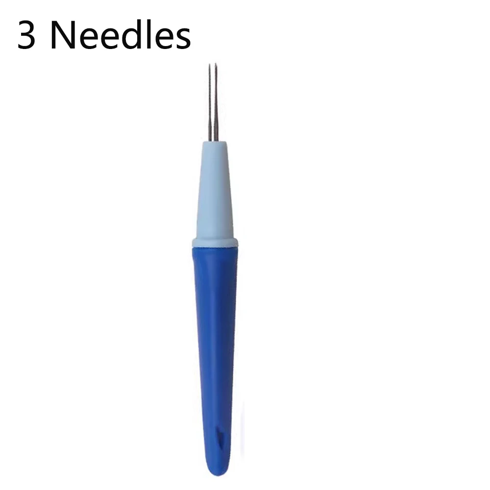 Felting Needle Kit with 7 Needles 3 Starter Kit Felt Diy Package Wool Felt for DIY