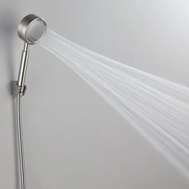 Shower Set Premium High Pressure Rainfall Shower Combo with Stainless Steel Hose Rain Shower Head and Hand Held Set 3pcs Set