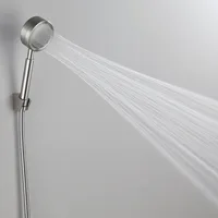 Premium High Pressure Rainfall Shower Combo with Stainless Steel Hose Rain Shower Head and Hand Held Shower Set 3pcs Set 2