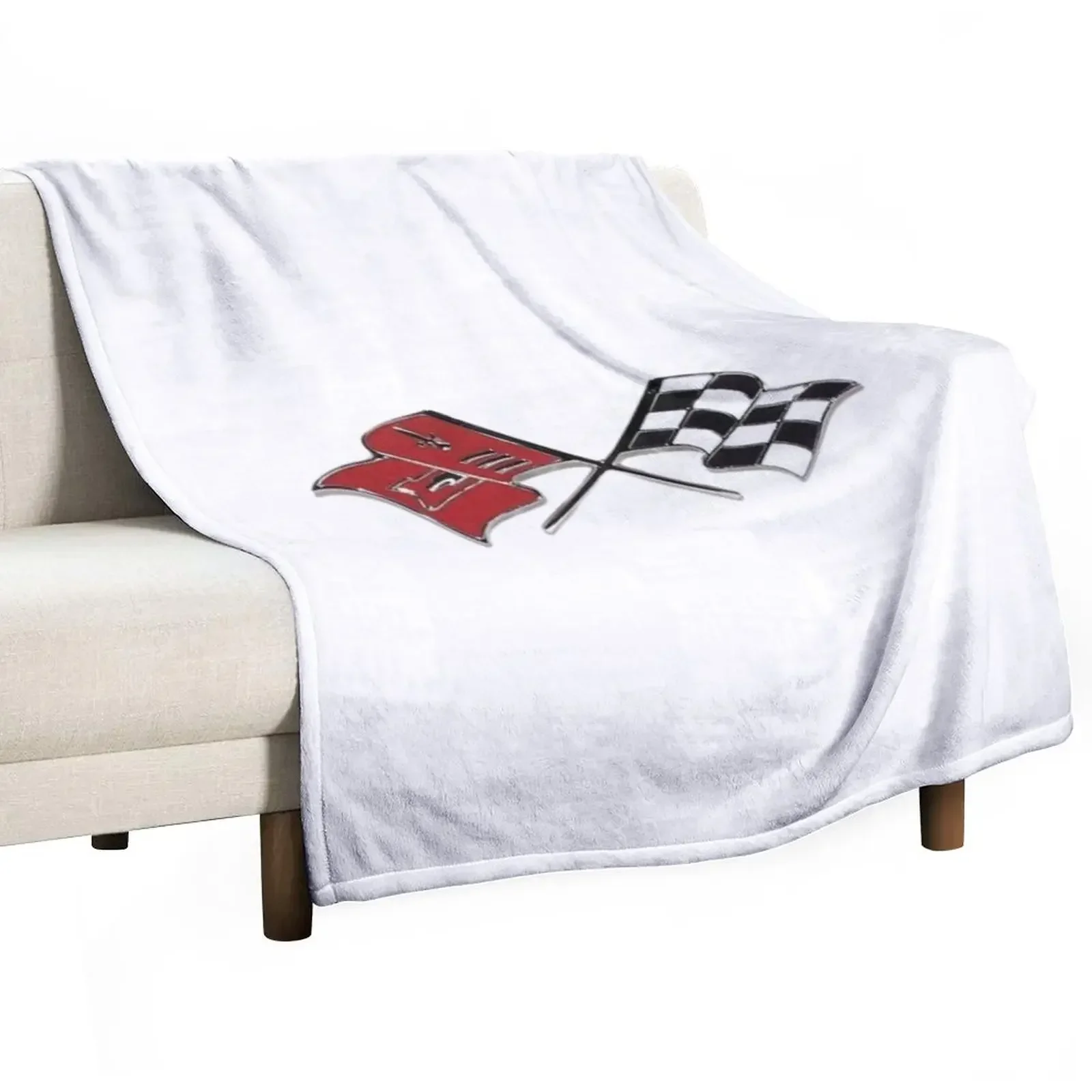 

Racing flags fun t-shirt Throw Blanket manga Single Blankets