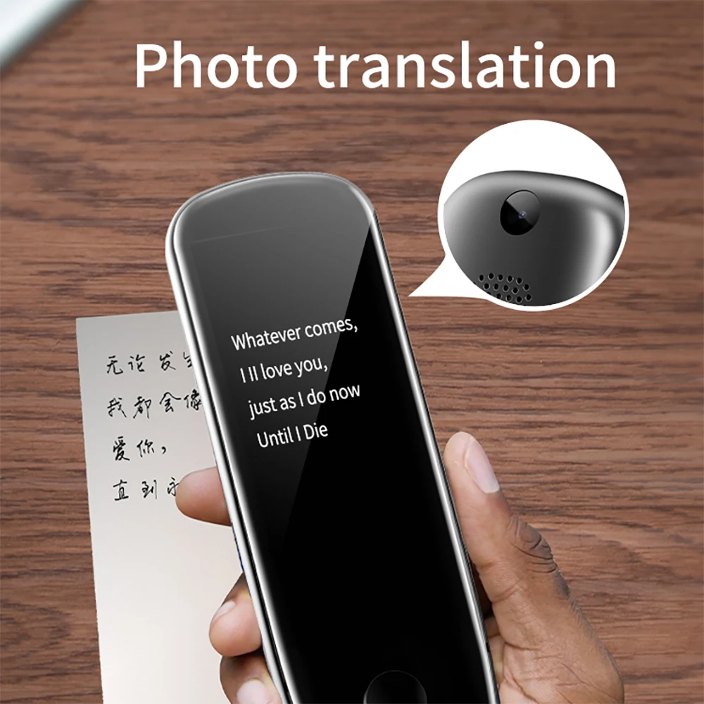 Smart 112 Language Voice Translator 3.5 Inch Screen Offline+WIFI Translation Pen Scanning Translation Pen Business Travel Abroad