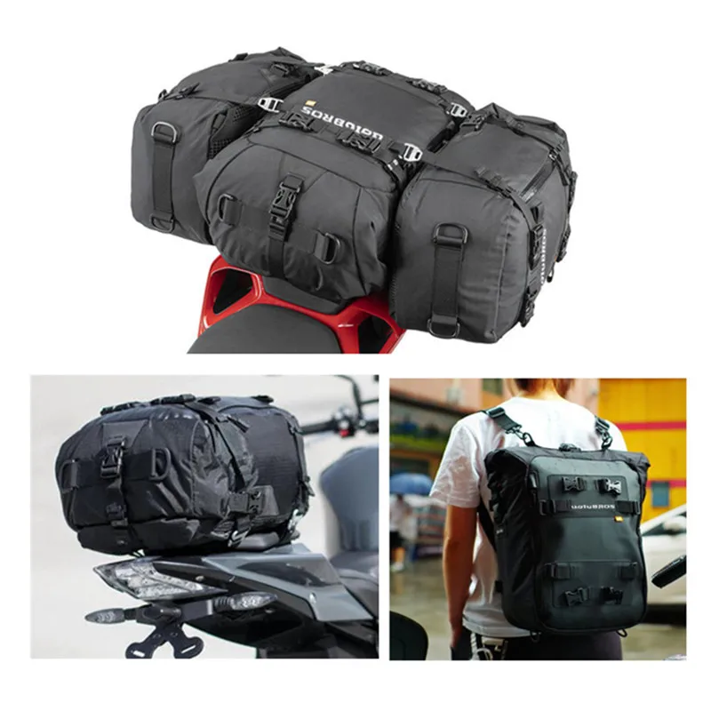 Uglybros Motorcycle Rear Bag Multifunction Waterproof Motocross back seat bag Outdoor Riding Luggage Moto packag