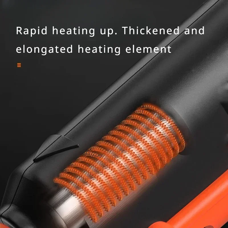 Household Lithium Electrothermal Glue Gun with 7mm Glue Sticks Industrial Guns Heat Temperature Thermo Electric Repair Tool