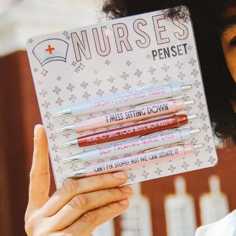 Funny Nurse Pens Set 3