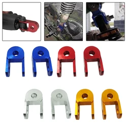 2pcs Motorcycle Shock Extender Riser Aluminum Alloy Height Extension Suspension Riser for Motorcycle Shock Area