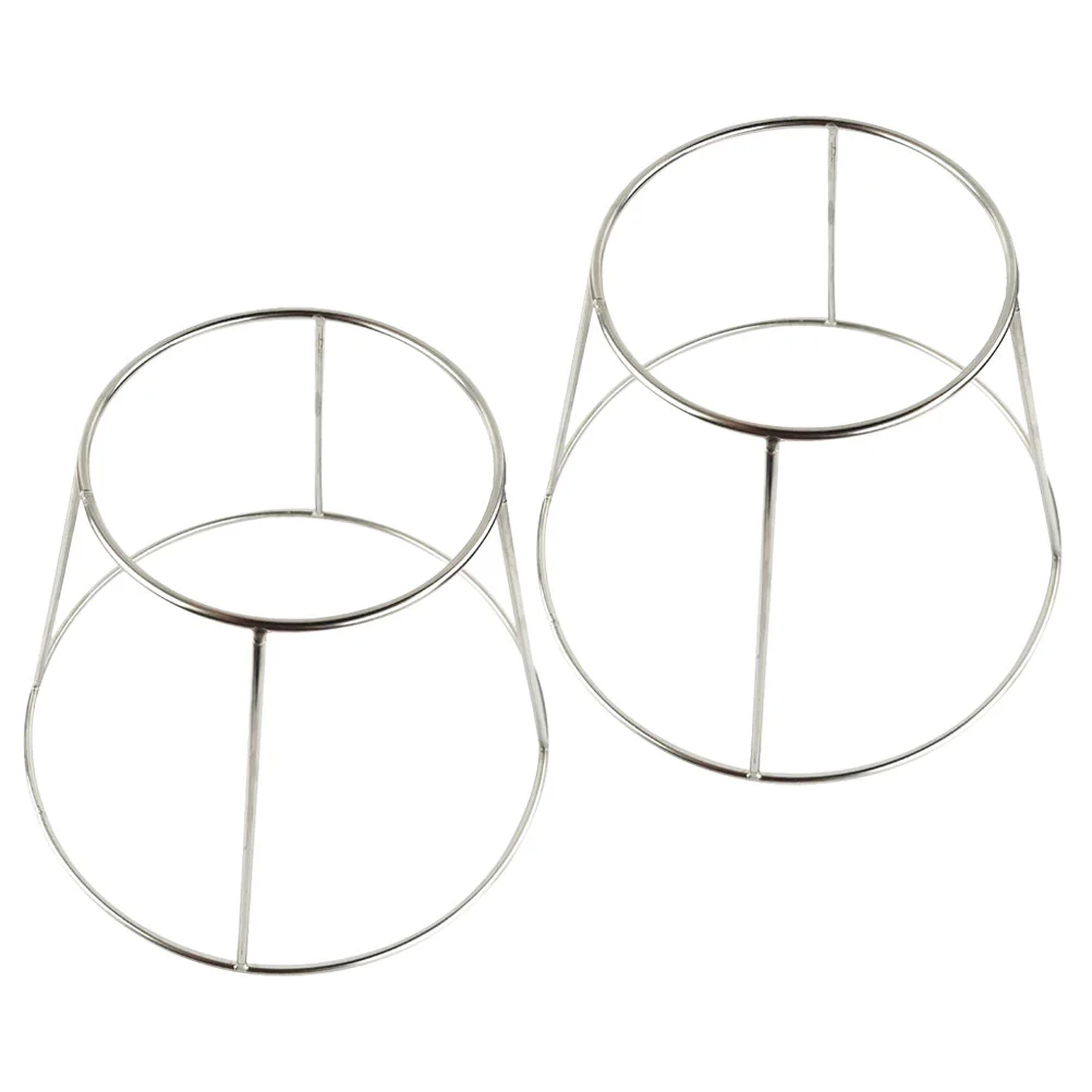 

2Pcs Household Seafood Rack Restaurant Seafood Holder Stainless Steel Seafood Display Rack