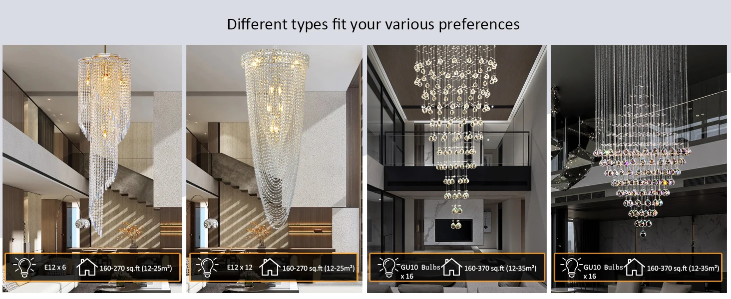 foyer chandeliers staircase chandeliers crystal chandeliers for high ceiling 