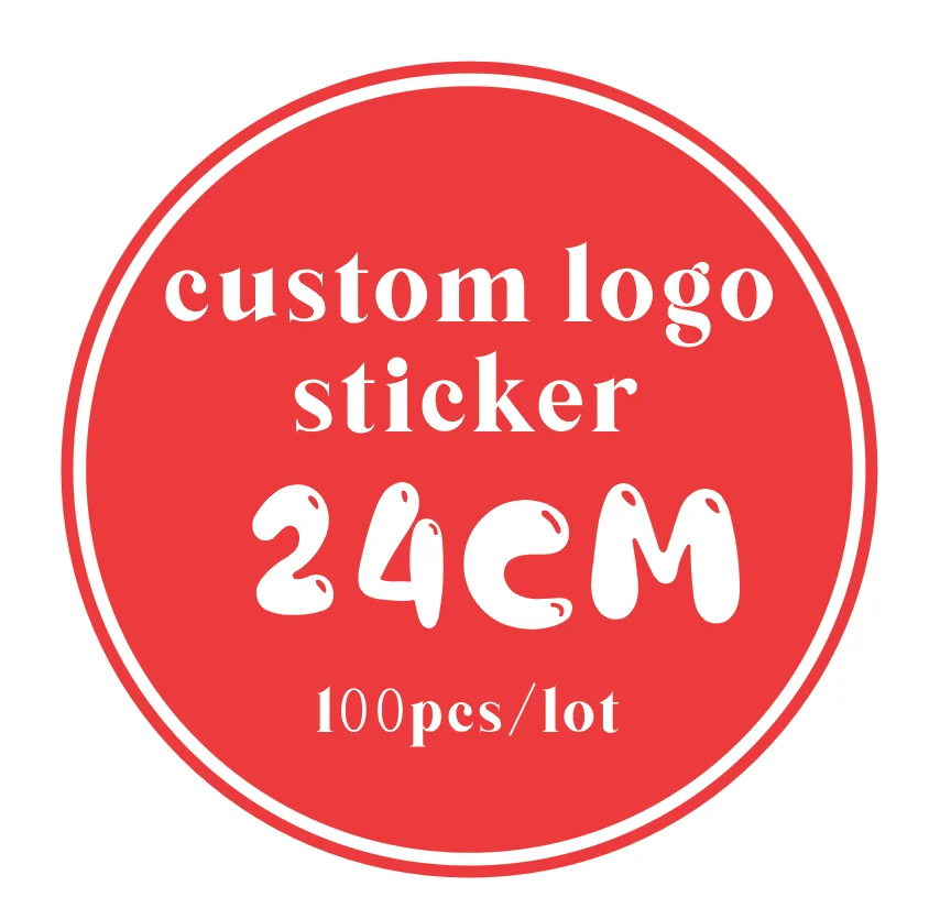

24cm/100pcs/ Customized Wedding Stickers, Invitations Seals, Favors Labels, Add Your Logo, Picture, Text, Personalised, Custom S