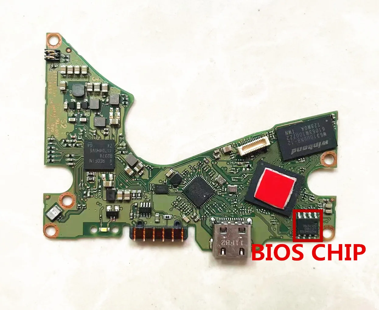 Western Digital Hdd Pcb: 2060810033001 Revp0 wd 4t 5t Tipoc 2060 810033 001 810033-001 - Imagem 2