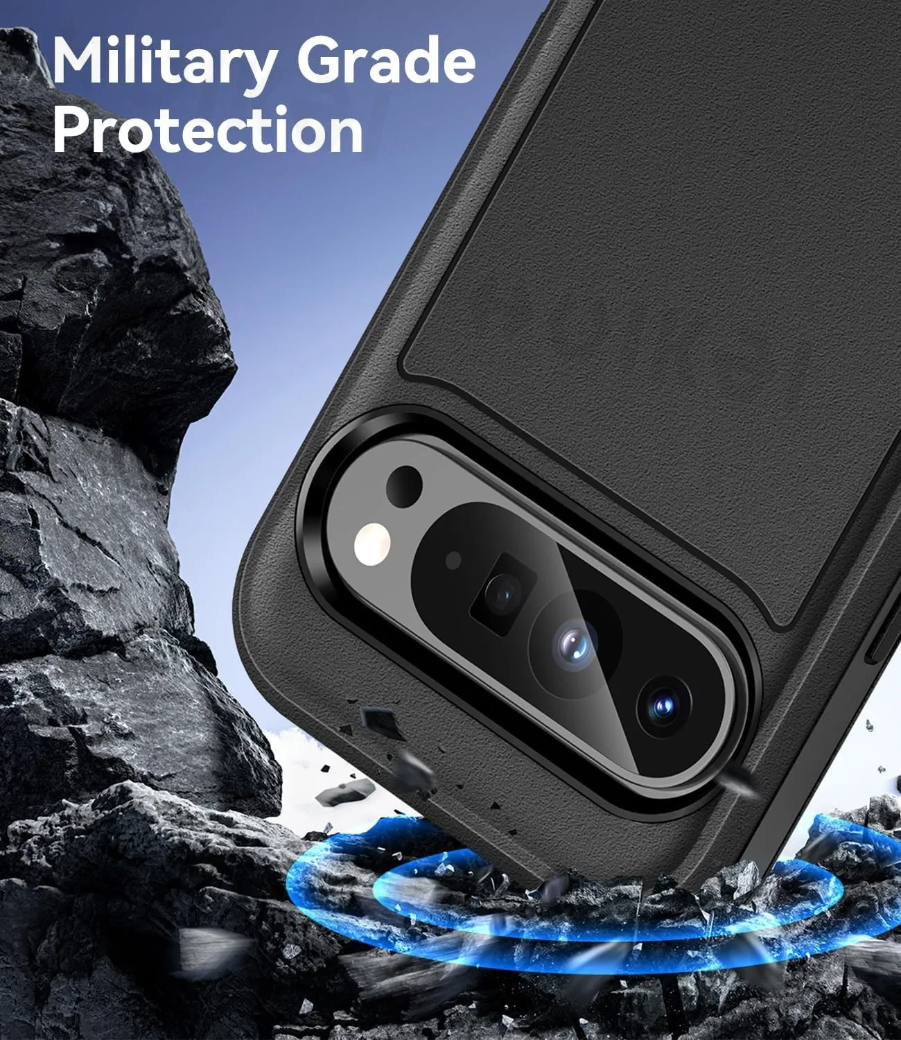 Ultimate Rugged Full Body Shockproof Case with Kickstand - Heavy Duty, Anti-Scratch Protection