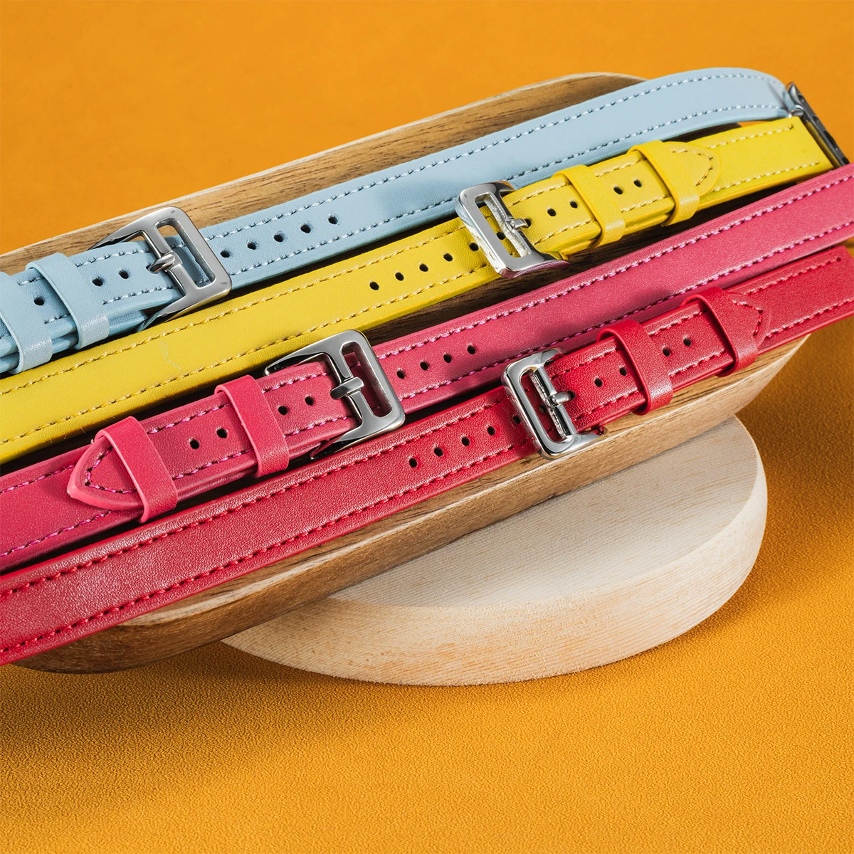 حزام من الجلد لساعة أبل باند 42/46 مللي متر 49 ملل...