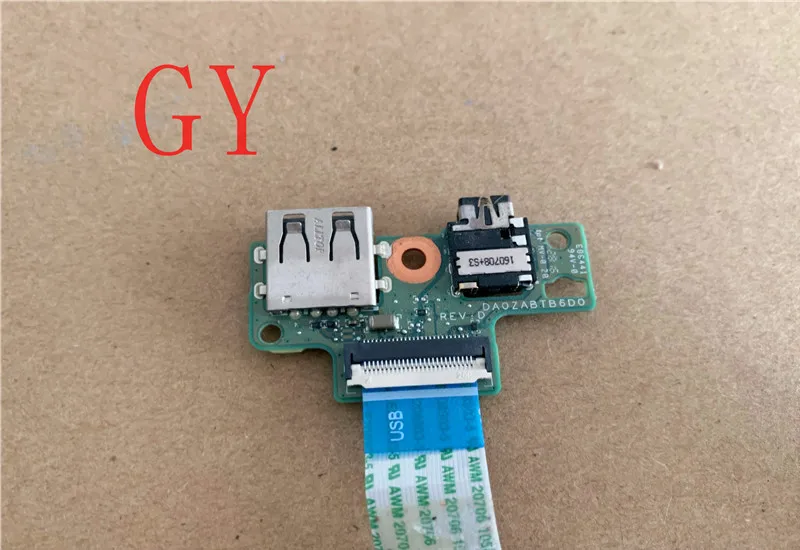 Original para Acer Aspire E5575 E5-575t E5-575g E5-573 E5-573g F5-573 F5-573g E5-574 E5-523 Áudio Porta Usb Board Da0zabtb6d0 - Imagem 3