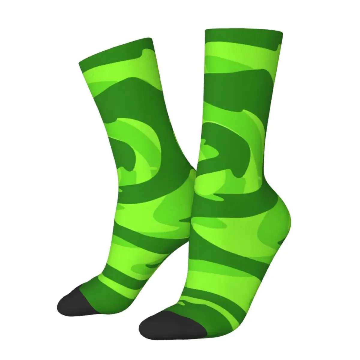 

Funny Men's Socks Portal Gun Green Vintage Harajuku Merry Christmas Street Style Seamless Crew Crazy Sock Gift Pattern Printed