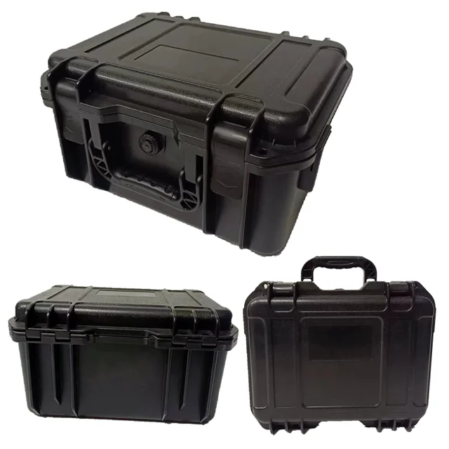 Plastic Small Tool Box Waterproof Hard Case Bag Storage Box Safety Toolbox  for Mechanics Outdoor Portable Suitcase Tool Case - AliExpress