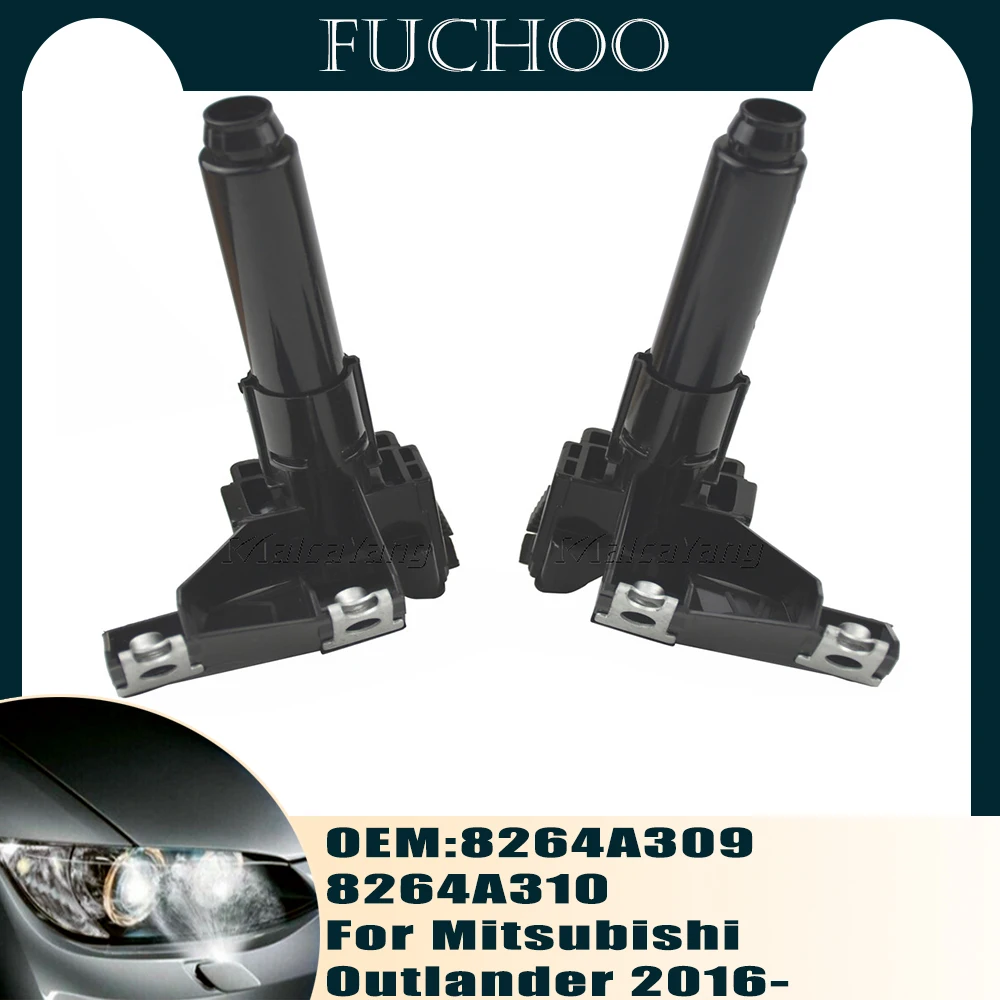

Hight Quality Left&Right Headlight Washer Jet Nozzle Sparyer For Mitsubishi Outlander 2016- 8264A309 8264A310