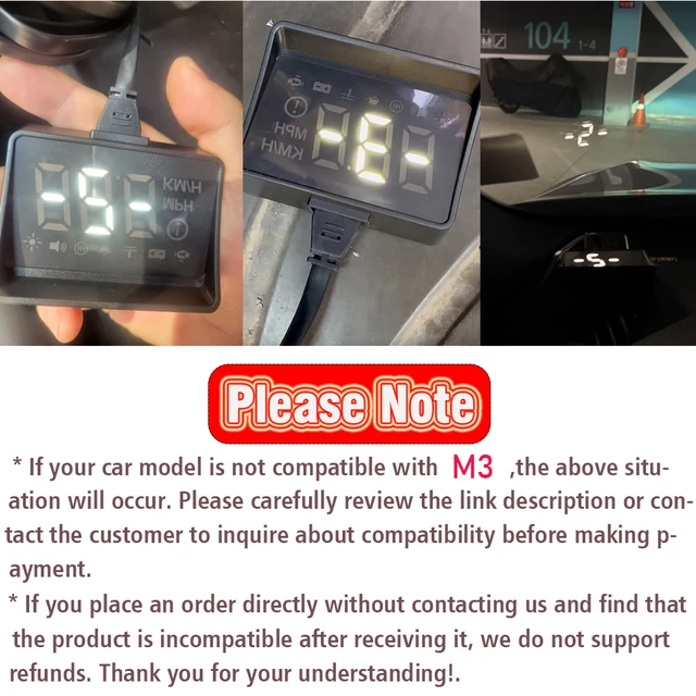 Head Up Display Per Auto - Schermo Grande, Sistema Duale OBD E GPS, 11V-18V - Foto 3