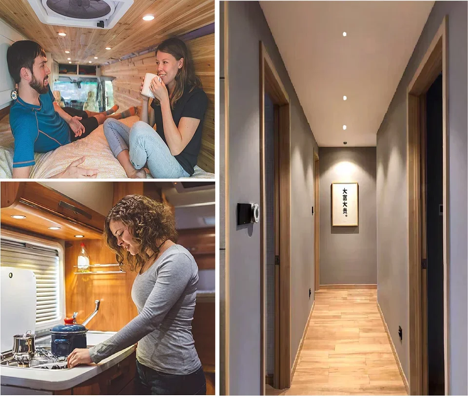 Description Picture 4 of itemSmall Micro USB LED spotlight 5V 8mm, wine cabinet, hotel restaurant cabinet, glass cabinet