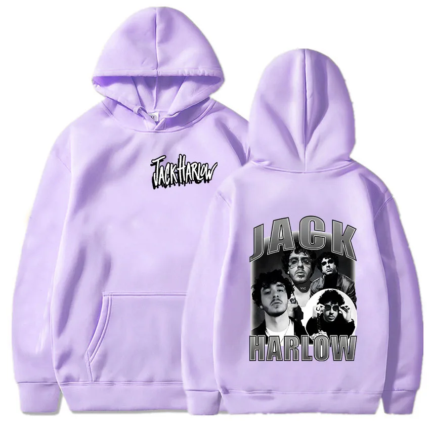 Jack Harlow Letter Printed Long Sleeve Hoodies Women Men Sweatshirts Harajuku Hip Hop Casual Streetwear Unisex Clothing Handsome