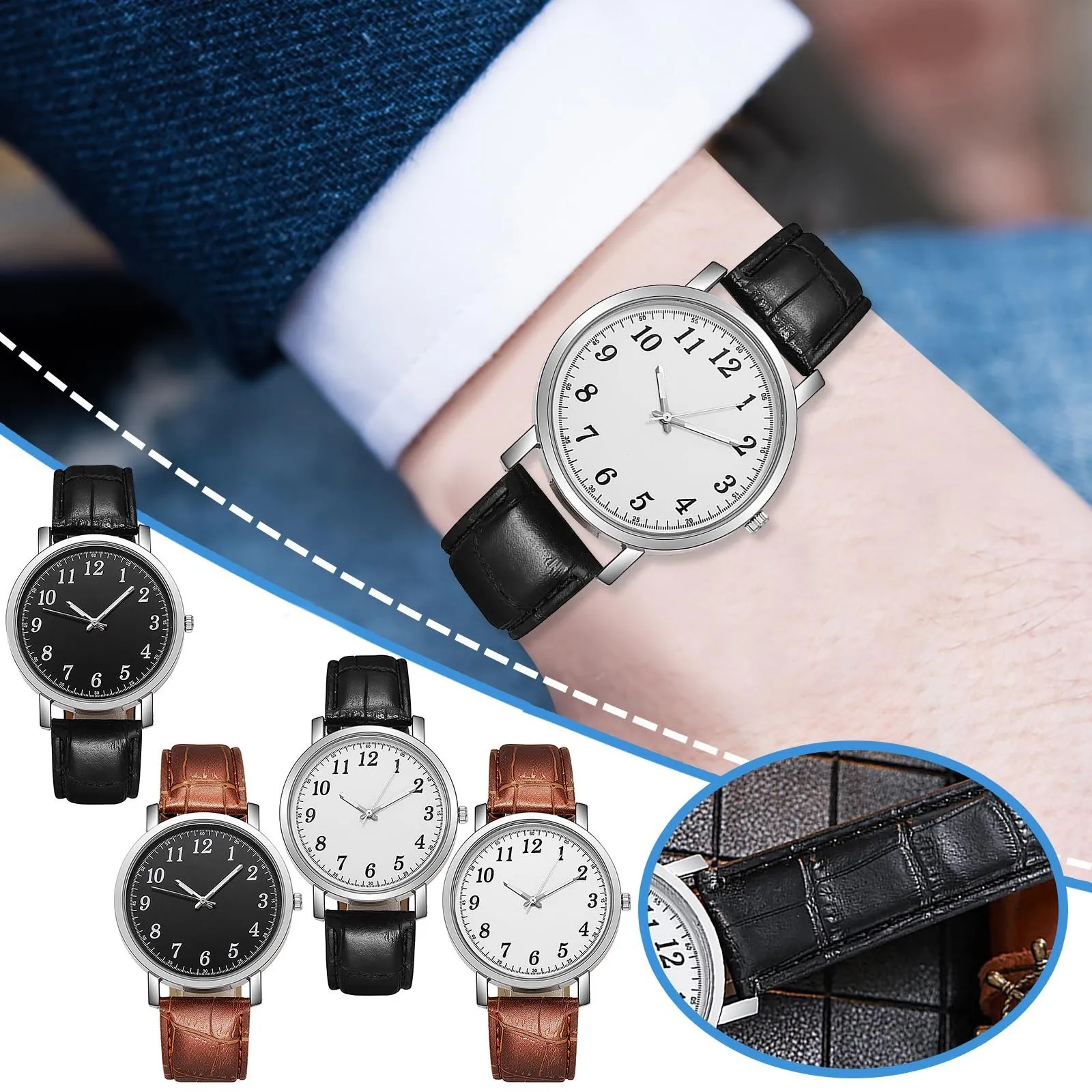 Marca Relojes Moda Hombre Fecha Horas Relogio Masculino Barato Erkek Saat  Montre Homme Luxury Reloj Hombre Reloj Militar