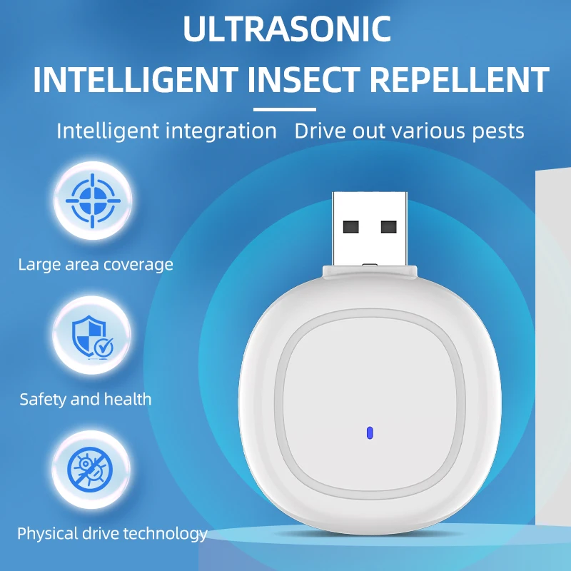 USB Mosquito Repellent Killer Portable Pest Incense Heater Hiking Outdoor Summer Supplies Home Travel Anti-mosquito Tool