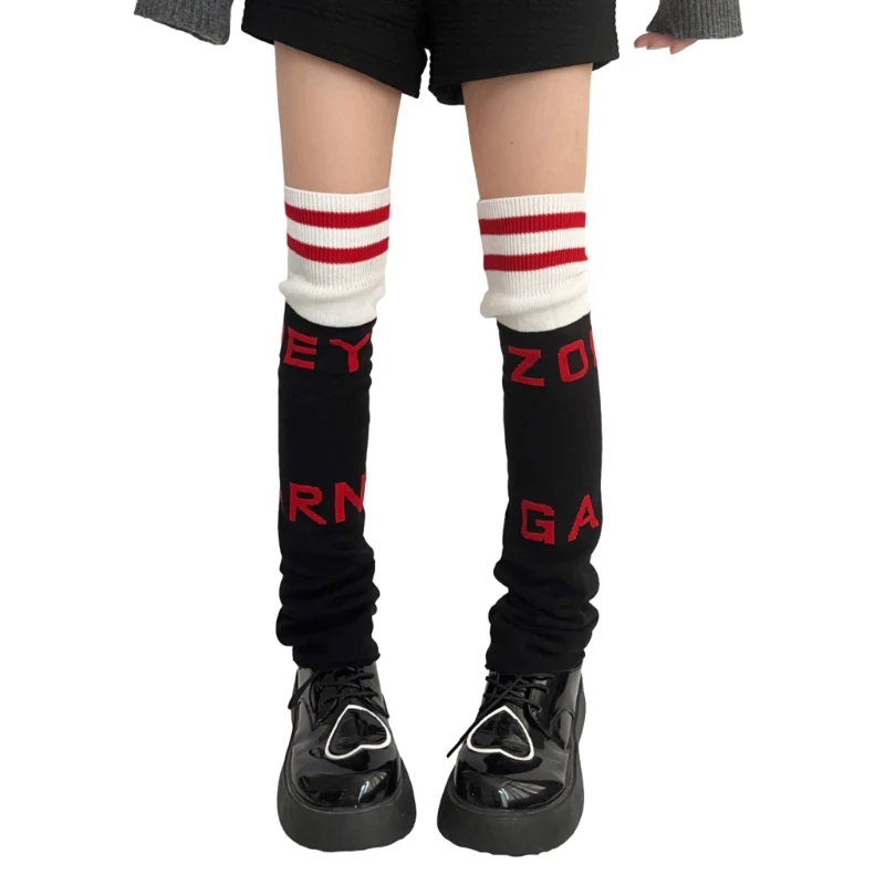 

Flared Leg Warmers for Women Girls Ballet Lolitas Foot Cover Socks Gothic Harajuku Leg Cover Middle Tube Socks