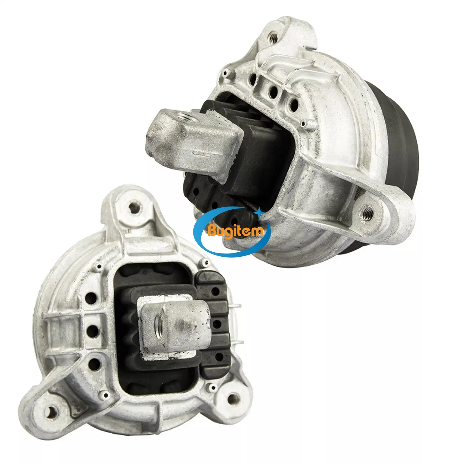 2PCS Front Left & Right Engine Motor Mounts Kit Set 22116785601 22117935149 Fits For 2012- BMW F10 528i