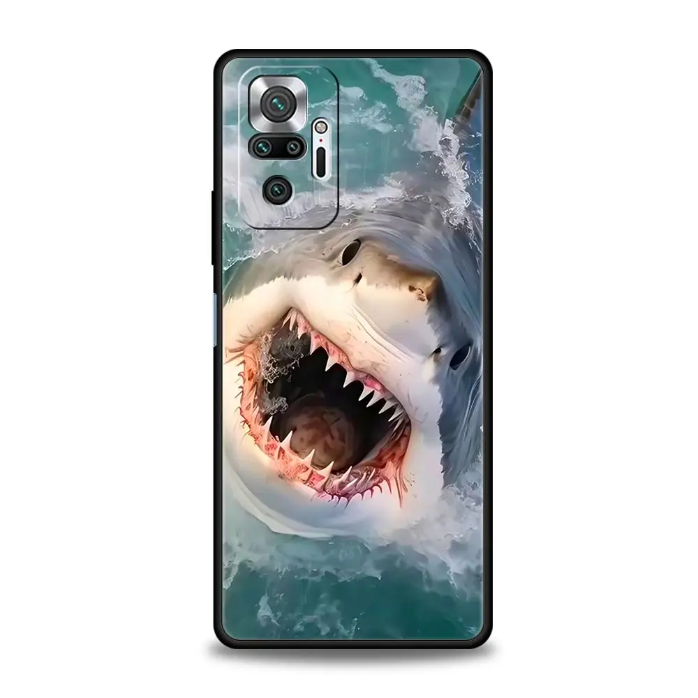 Shark Design Soft Phone Case