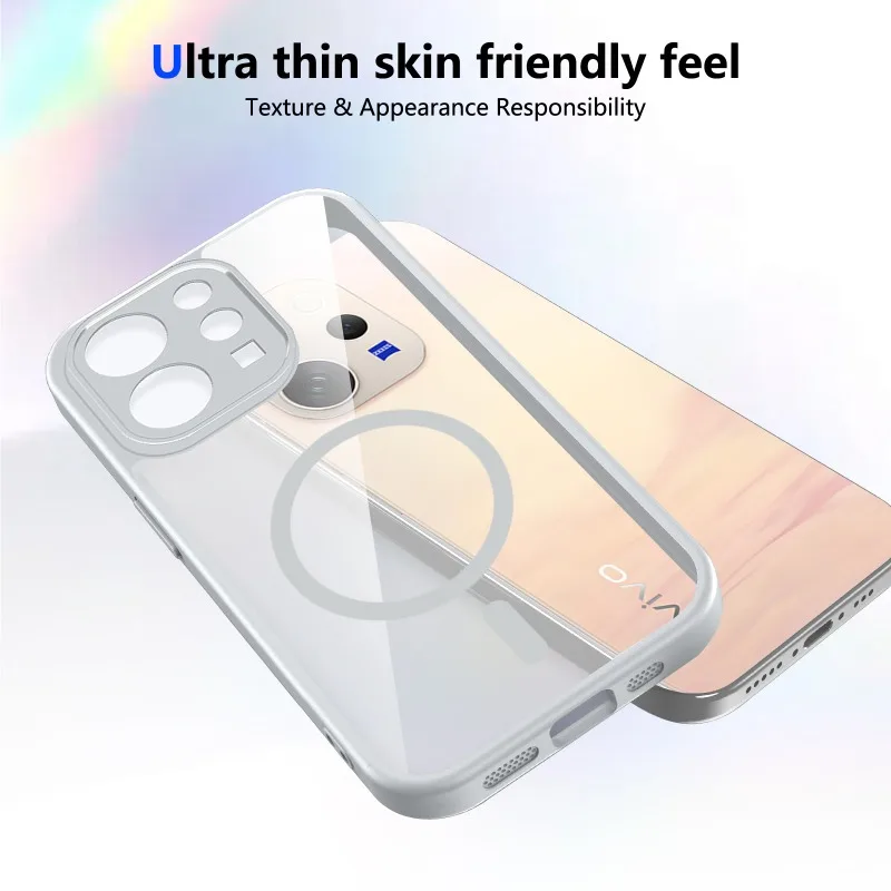 Premium Magnetic Armor Phone Case – Luxury Protective Back Cover