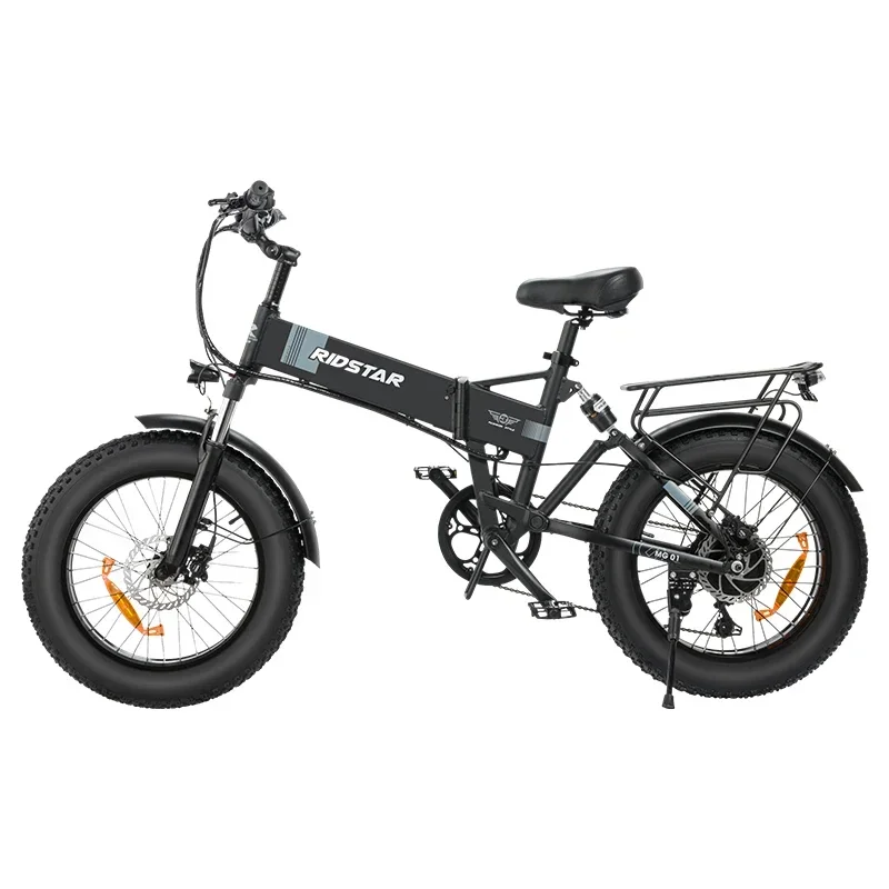 Ridstar H20 Mountain Electric bicycle 1000W48V15Ah Ebike Adult Urban Commuter 45km/h Full Suspension Snow Electric bike