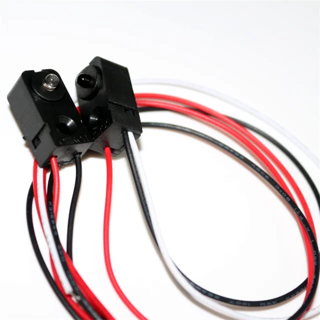 DC5V Infrared Beam Sensor Detector Alarm Photocell Photoelectric Switch Detect Distance 1 Meter Normal Open NO output 4