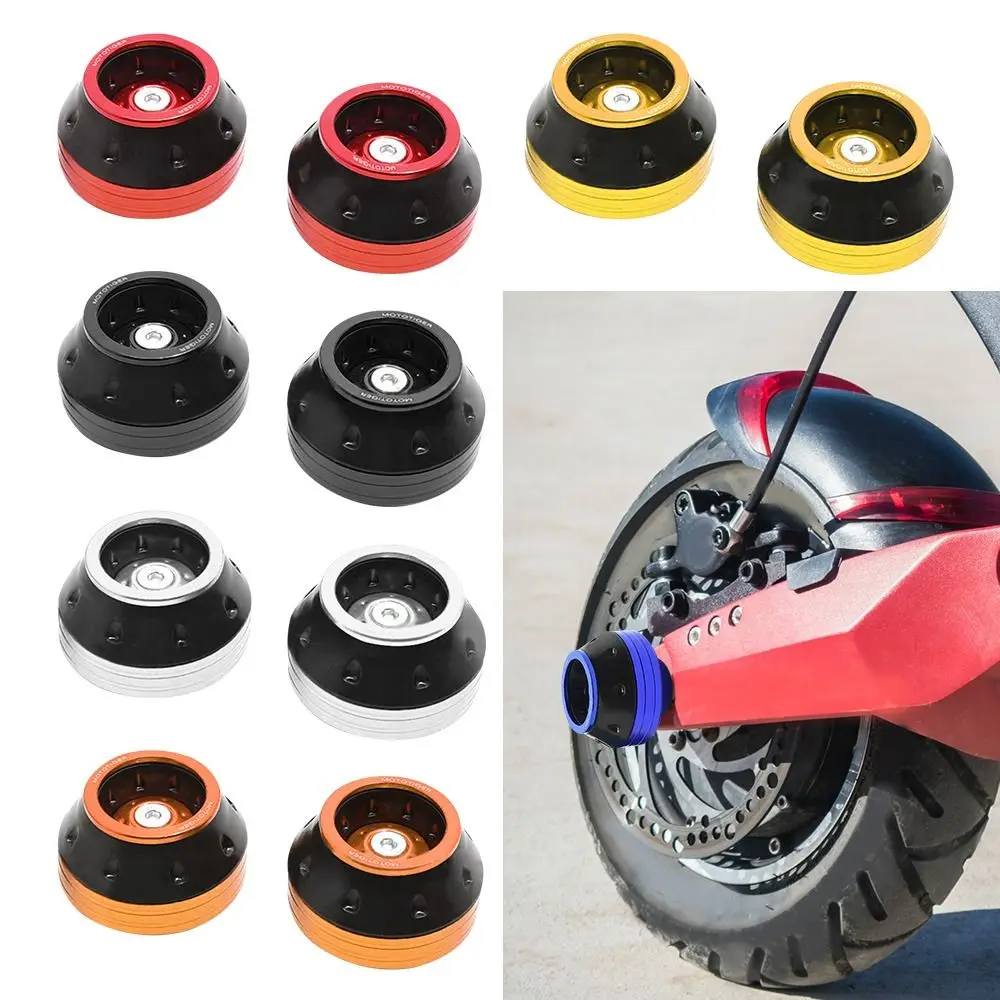 Motorbike Electric Scooter Anti-Crash Protection Pads - Shock Absorption Slider Cups