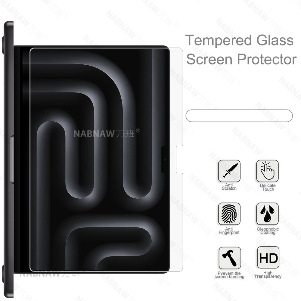 2 Pieces HD Scratch Proof Screen Protector Tempered Glass For Apple MacBook Pro 14.0 inches 2023 Laptop Protective Film 3