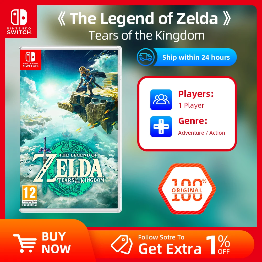 Nintendo Switch Game Deals The Legend Of Zelda Tears Of The Kingdom