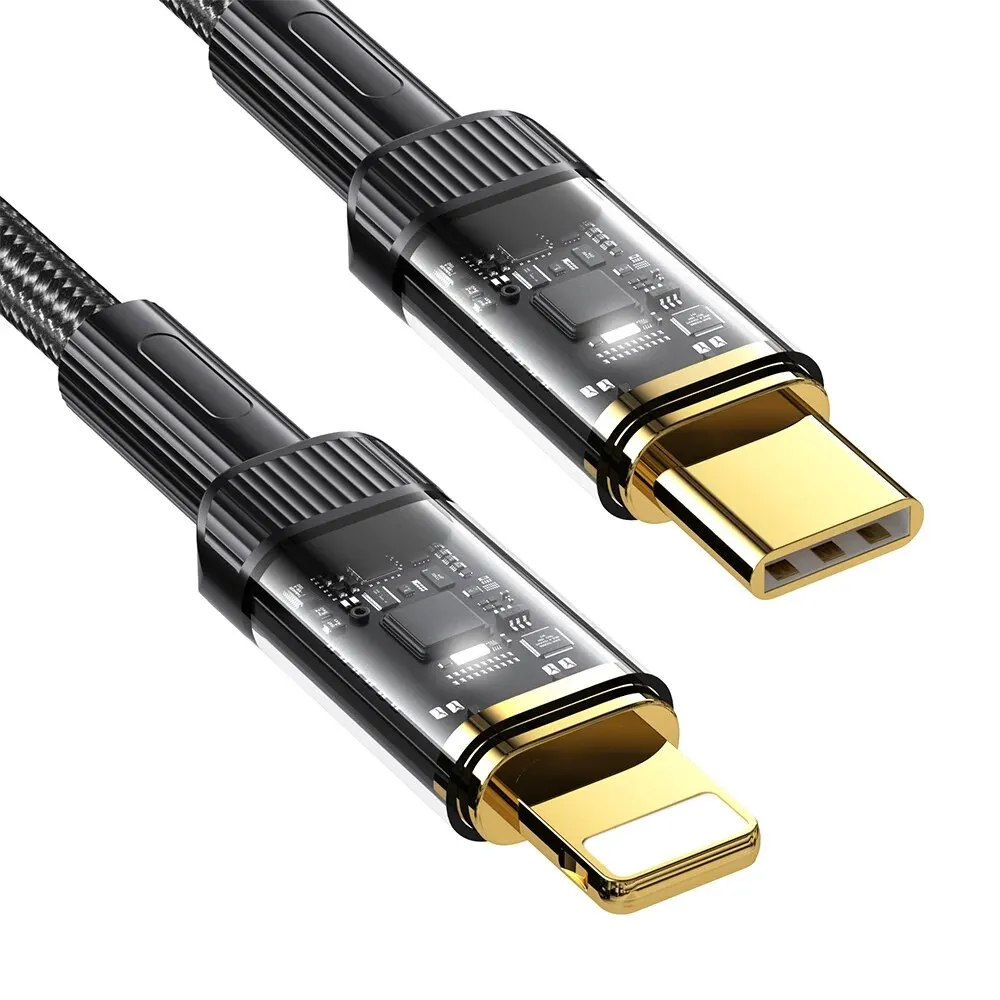 النوع C إلى النوع C: w Pd شفاف وسريع ، لهواتف آيفو...