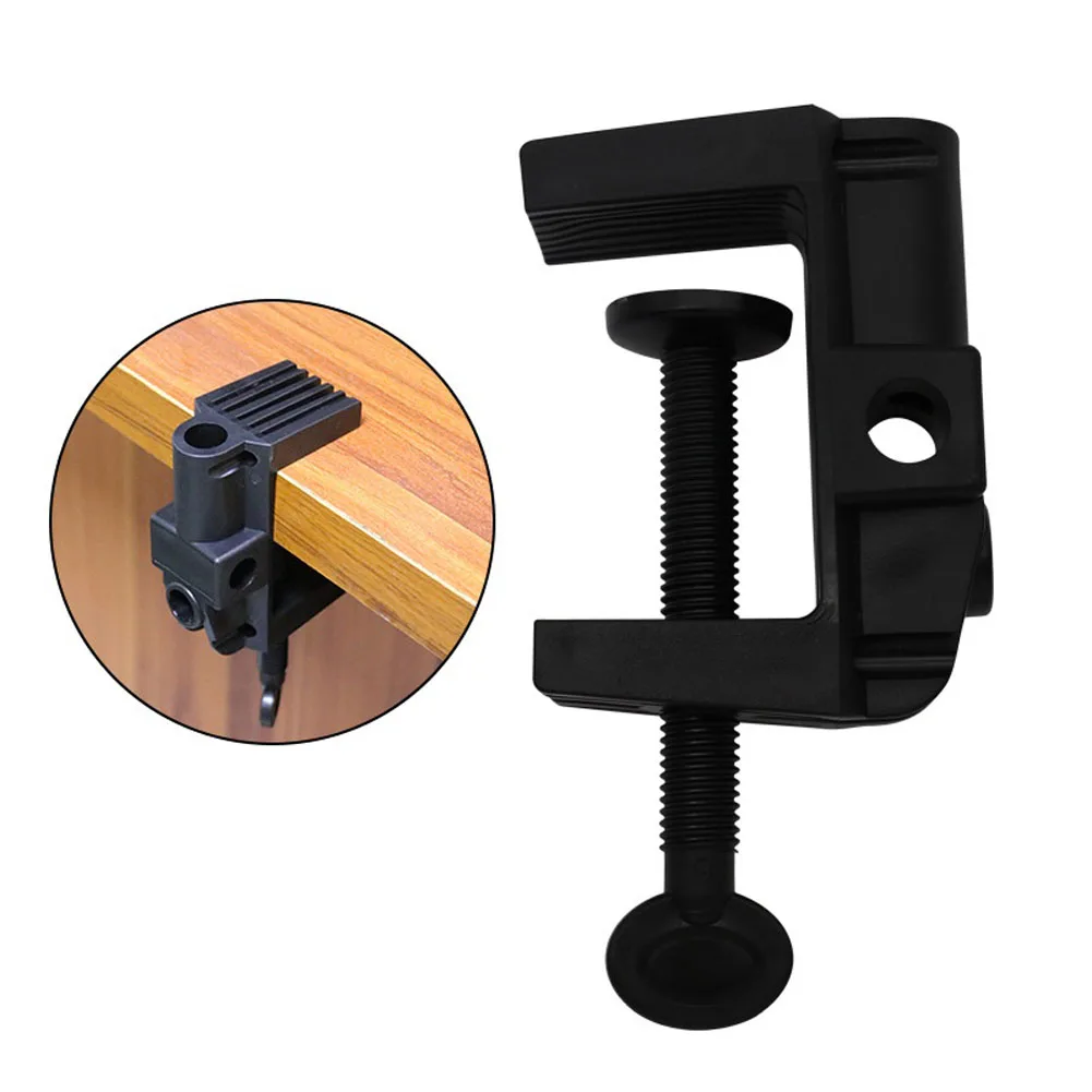 1pcs Bracket Clamp 1 To 52mm For Mic Stand Desk Lamp Desktop Magnifier Bracket Balloon Arch Metal Clips Universal Bracket