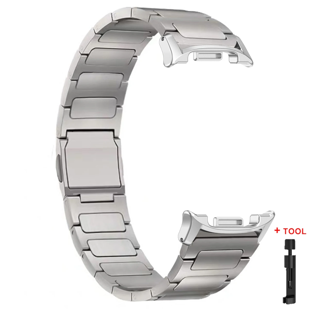 Titanium Magnetic Buckle Metal Bracelet Strap
