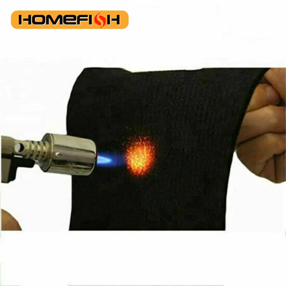 Graphite felt welding protective blanket torch shield pack protective sheet carbon fiber 300*200mm durable