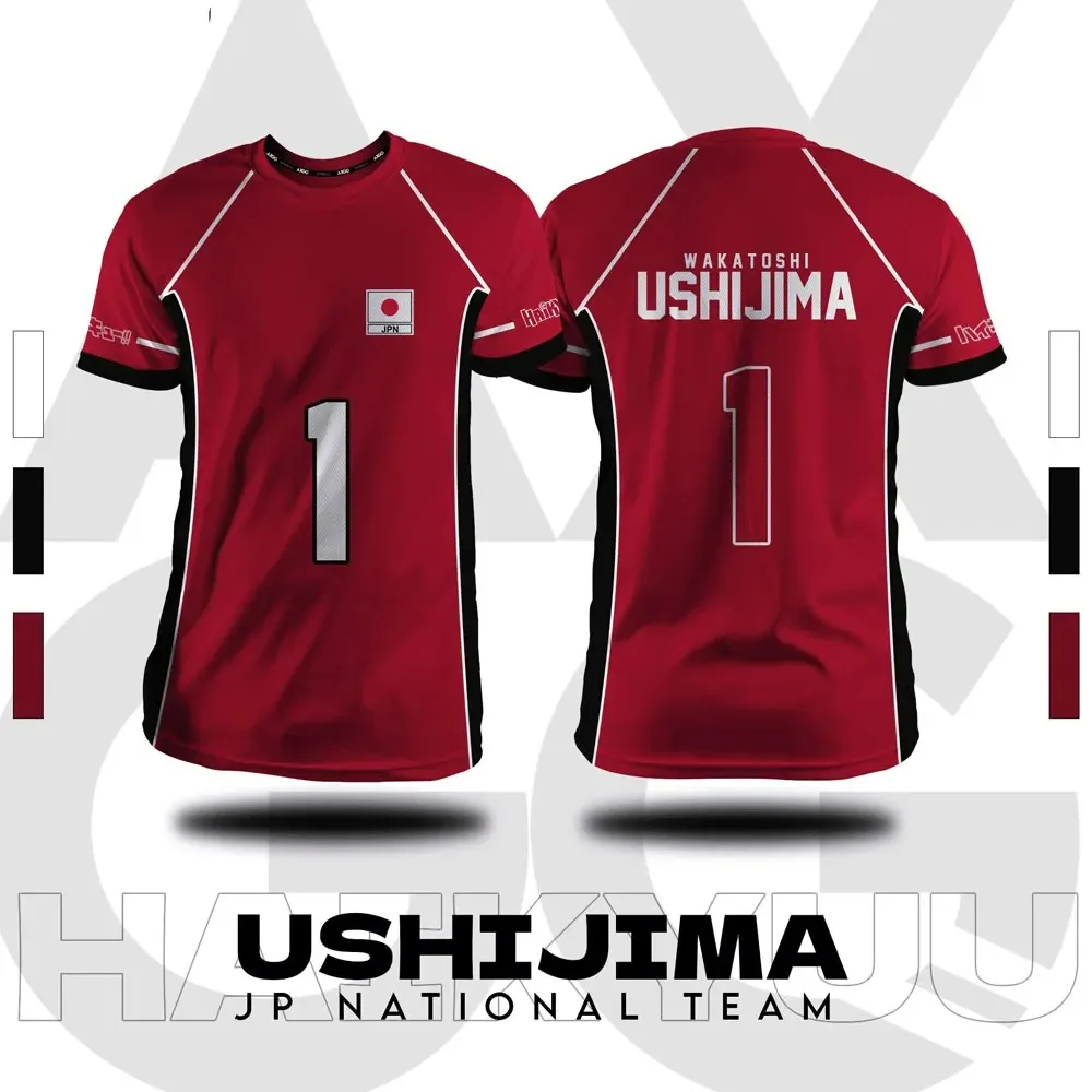T Shirts Haikyuu Fukurodani Anime Cosplay Men Women Summer