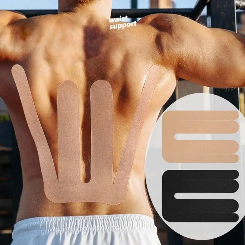 무릎용 운동 테이프, 통기성 근육 테이핑 패치, 접착 스포츠 테이프, 탄성 근육 패치, 운동 테이프, 스포츠 근육 테이프