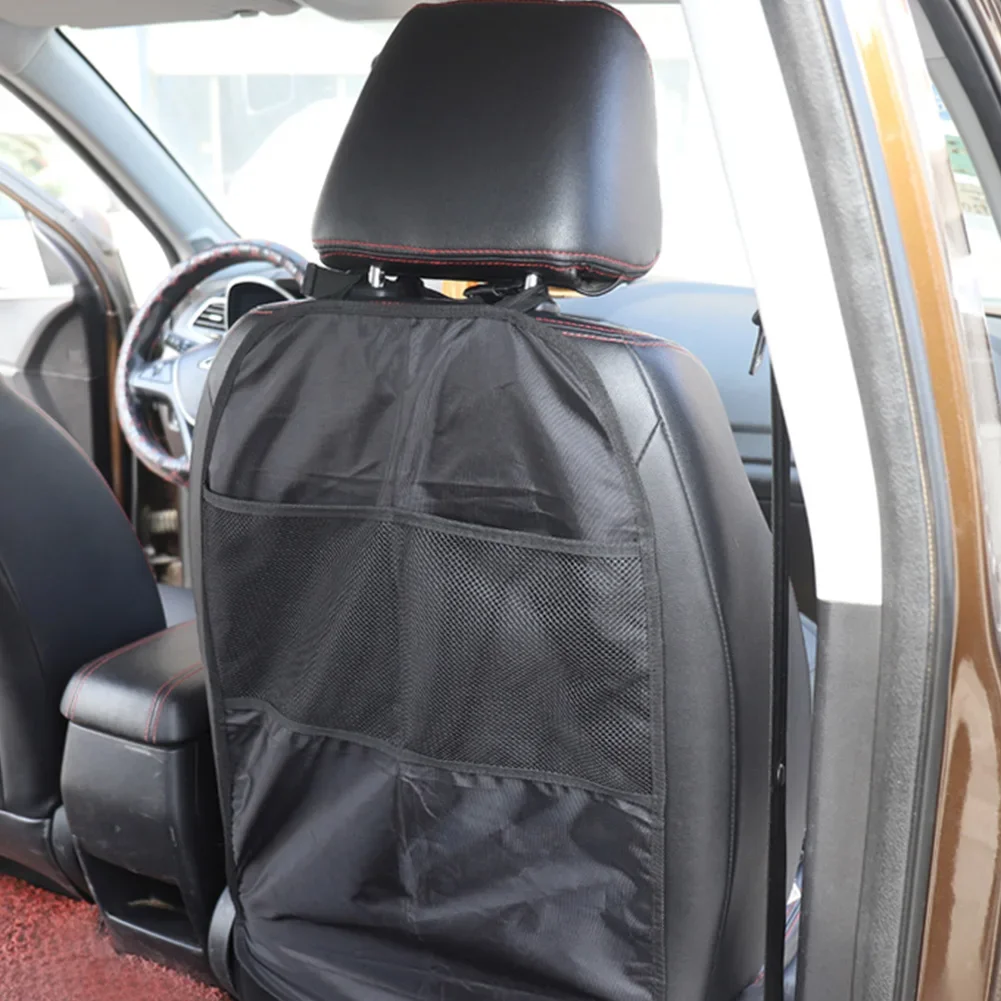 Car Seat Protector Car Seat Organizer Car Seat Back Cover Protector Waterproof Anti Kicking Pad Organizer for Kids Pet Multifunctional Car Seat Storage Bag