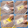 20 Sheets Matte Self-Adhesive Laminate Sheets, A4 Size(8.3x11.7 Inch)Transparent, Waterproof, Easy to Apply, with Protects Photo 3