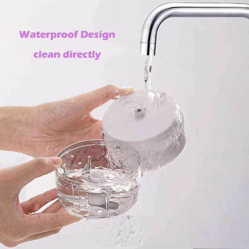 Automatic Electric Garlic Crusher Speedy Blender Usb Portable 250Ml Garlic Chopper Mini Cordless Food Chopper For Home Use 4