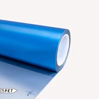Ice Film Sky Blue Car Self Adhesive Vinyl Wrap Matte Chrome Motorcycle Decal Wrapping Vehicle Film Covering 1.52x18M Size Roll 6