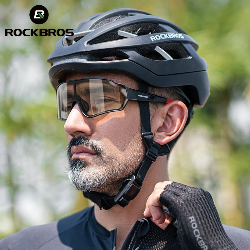 Gafas Deportivas Ciclismo Uv400 Rockbros Lentes Fotocromáticos